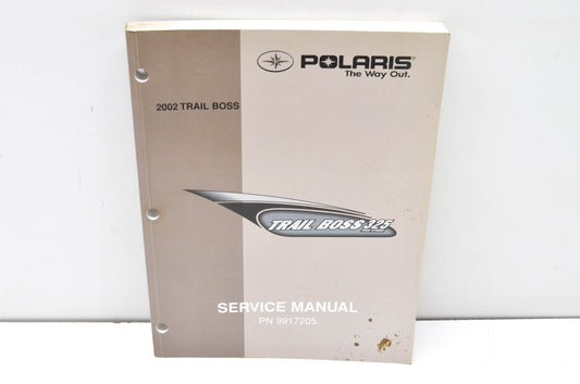 OEM Polaris 9917205 Service Manual 02 Trail Boss
