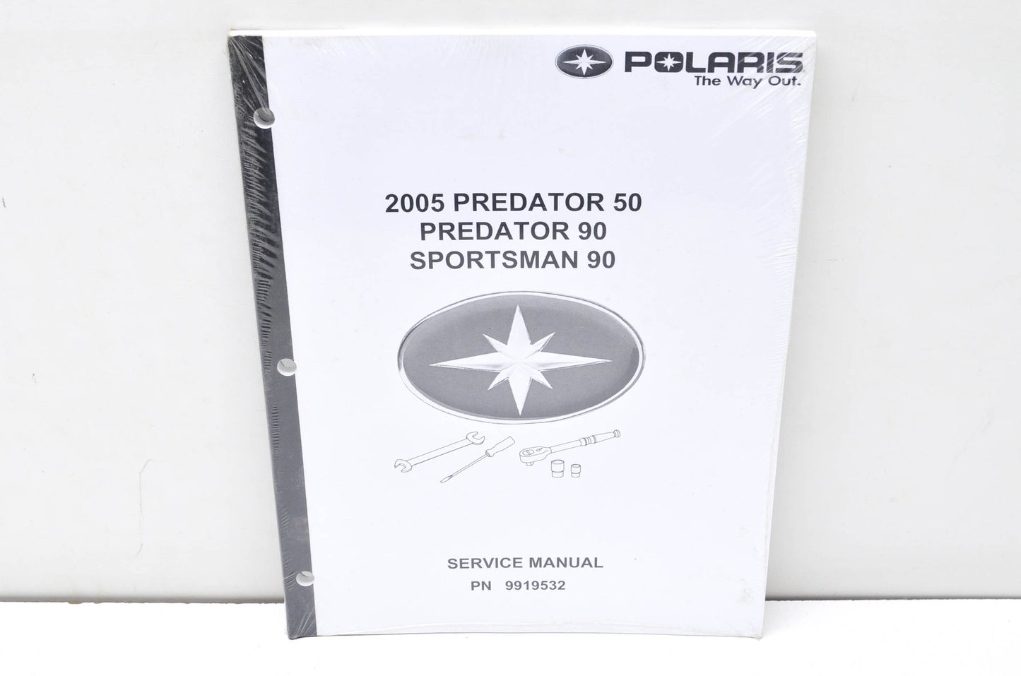 OEM Polaris 9919532 Service Manual 05 Sportsman 90 Predator 50/90 NOS