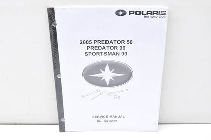 OEM Polaris 9919532 Service Manual 05 Sportsman 90 Predator 50/90 NOS