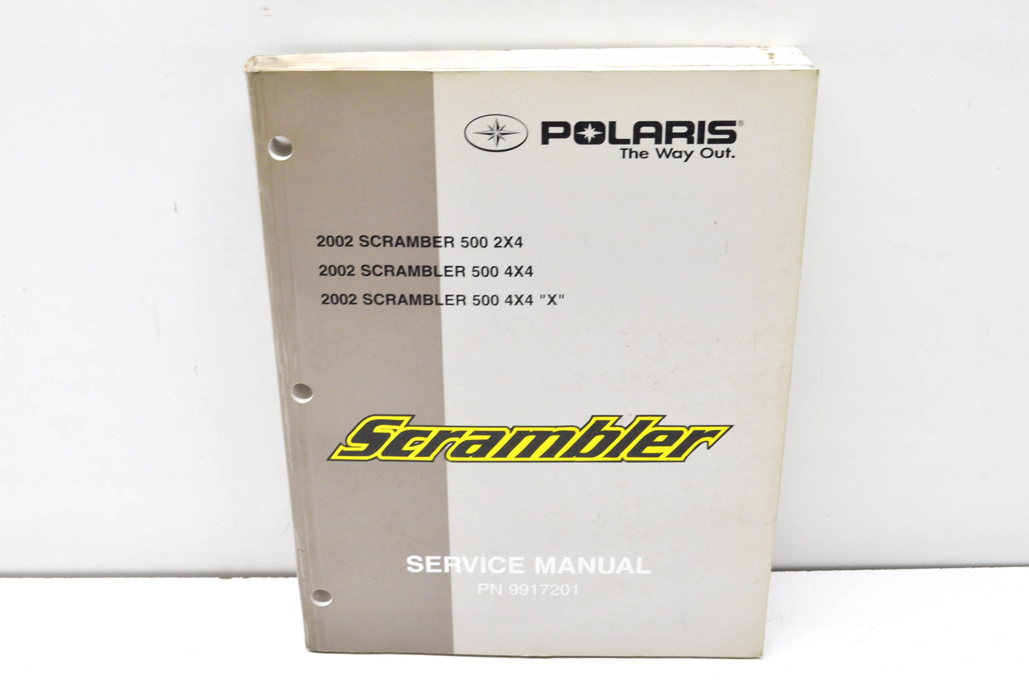 OEM Polaris 9917201 Service Manual 02 Scrambler