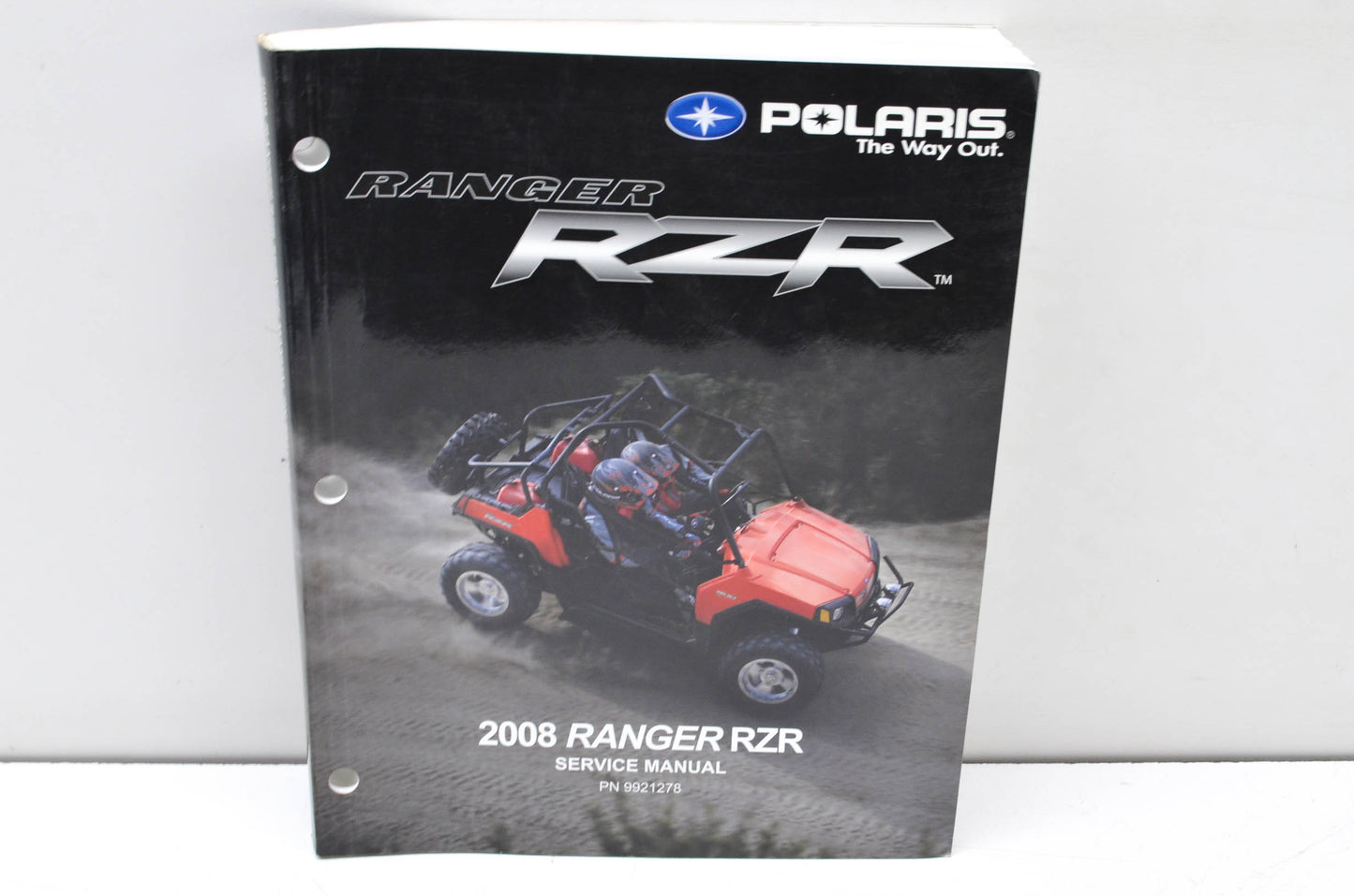 OEM Polaris 9921278 Service Manual 08 RZR 800 EFI NOS