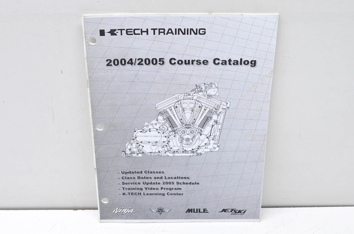 OEM Kawasaki K-Tech Training 2004-2005 Course Catalog