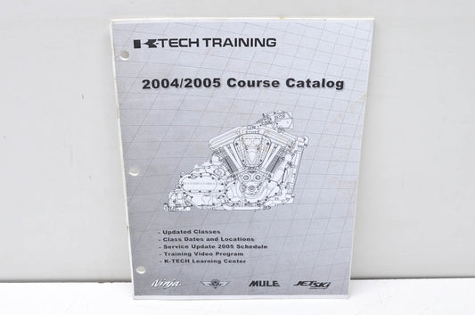 OEM Kawasaki K-Tech Training 2004-2005 Course Catalog