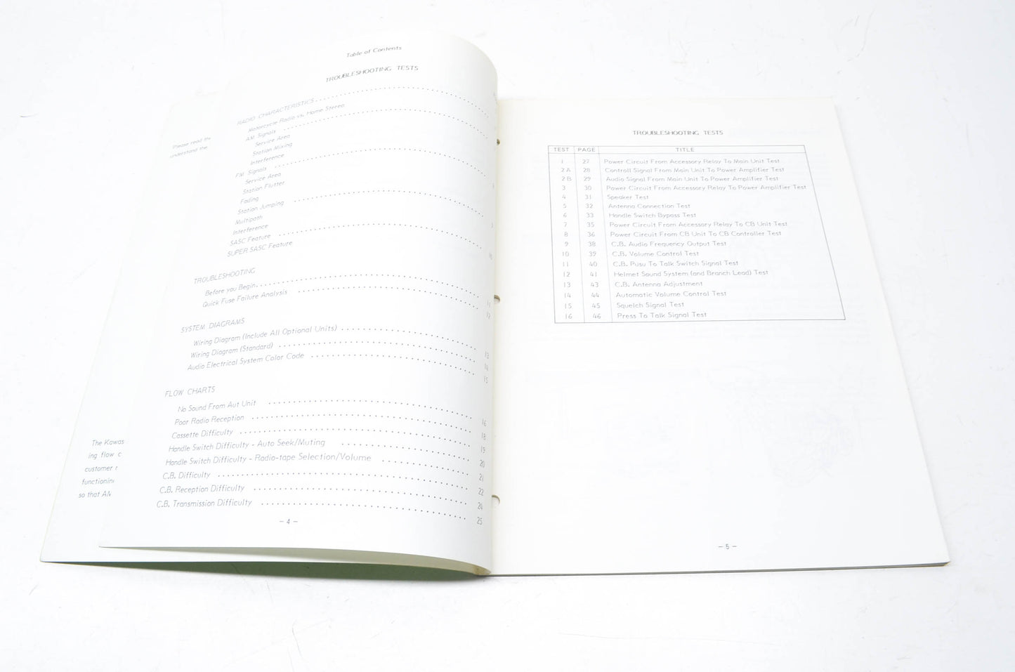 Clarion 99924-1088-01 Kawasaki Audio Systems Troubleshooting Manual