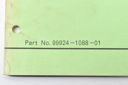 Clarion 99924-1088-01 Kawasaki Audio Systems Troubleshooting Manual