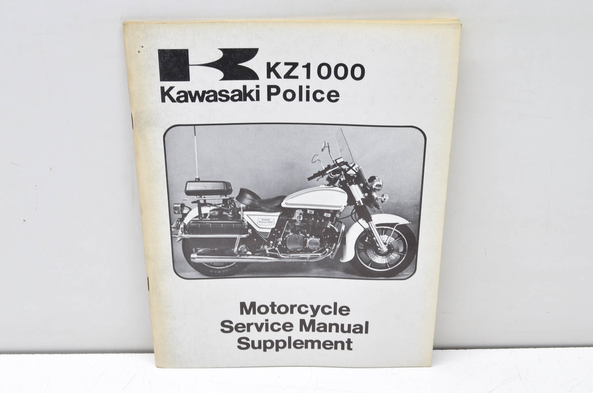 OEM Kawasaki 99963-0013-01 Service Manual Supplement KZ1000C2