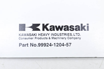 OEM Kawasaki 99924-1204-57 Service Manual Supplement KDX220A NOS