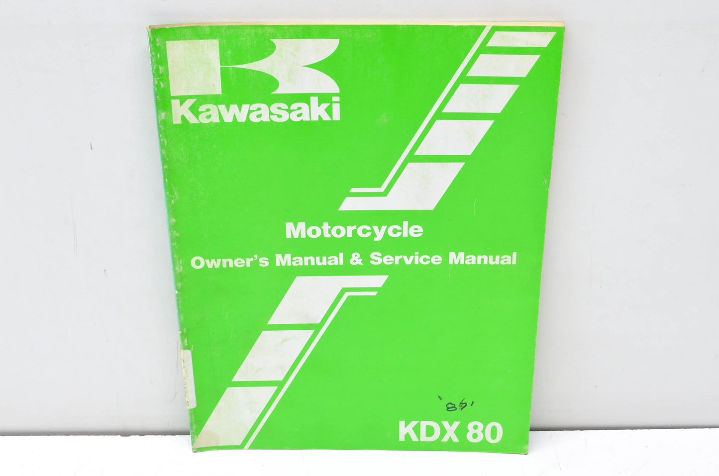 OEM Kawasaki 99920-1327-01 Owner's & Service Manual KDX80C3