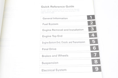 OEM Kawasaki 99920-1327-01 Owner's & Service Manual KDX80C3