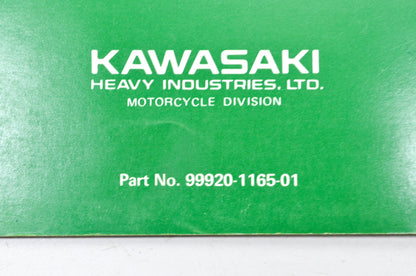 OEM Kawasaki 99920-1165-01 Owner's & Service Manual KDX250B2