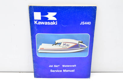 OEM Kawasaki 99963-0001-05 Service Manual JS440A1-6