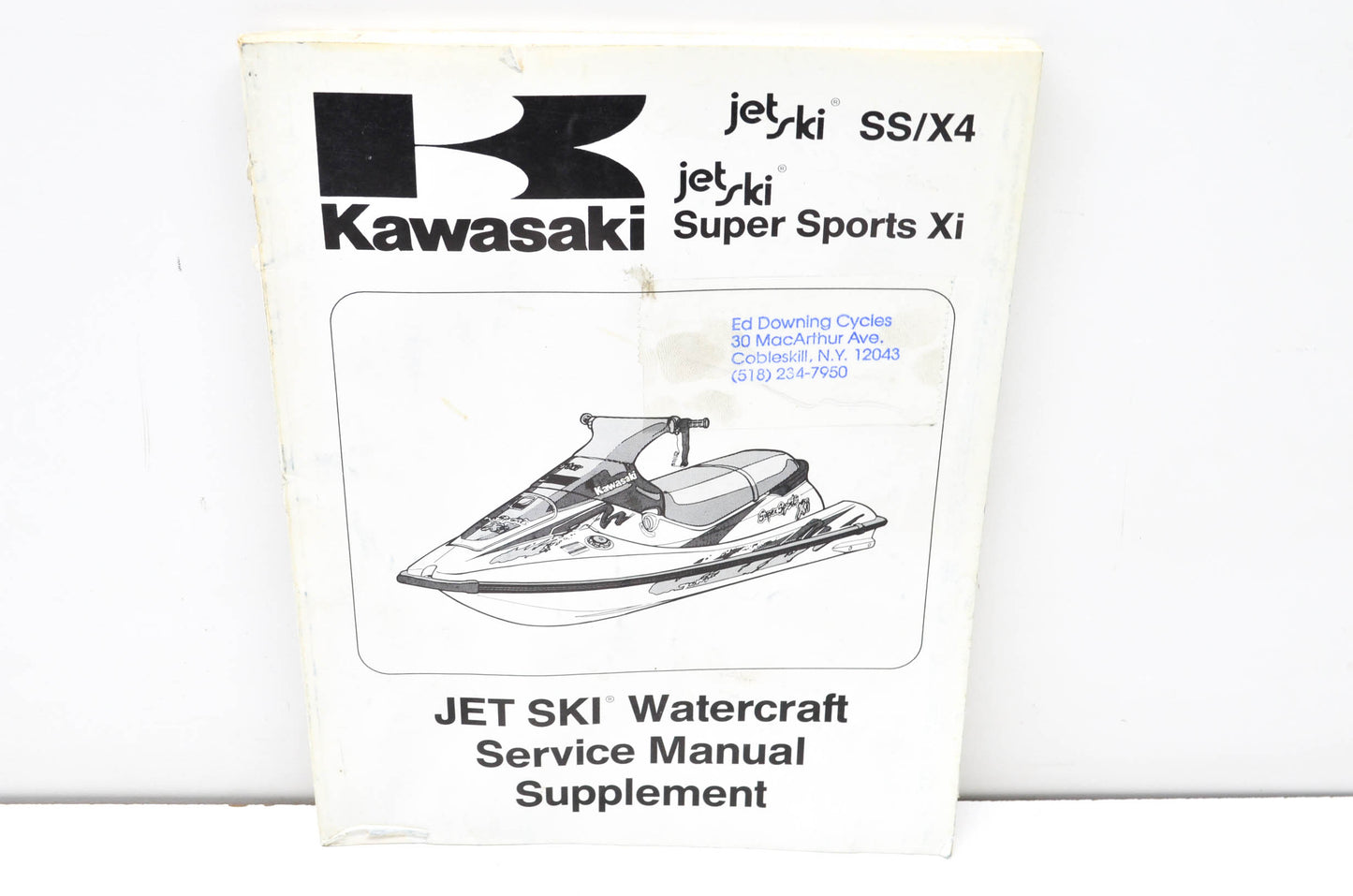 OEM Kawasaki 99924-1177-51 Service Manual Supplement JH750ABEF