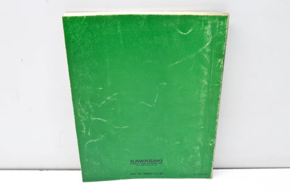 OEM Kawasaki 99997-711-08 Service Manual H SERIES
