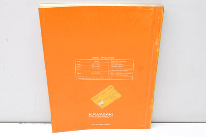 OEM Kawasaki 99924-1020-04 Service Manual KE175D