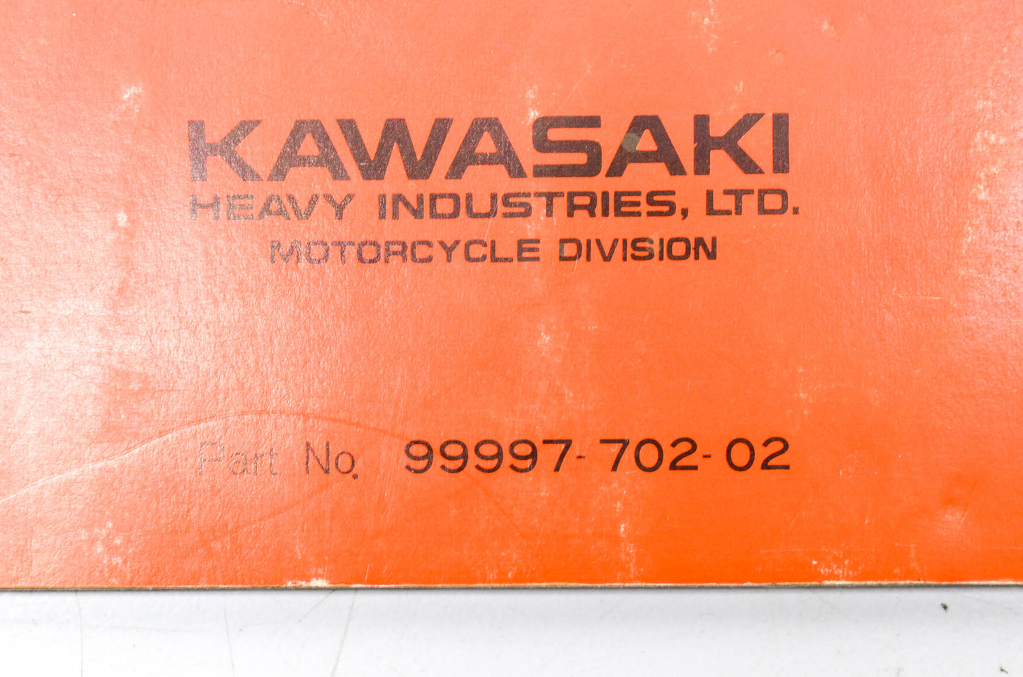 OEM Kawasaki 99997-702-02 Service Manual M SERIES