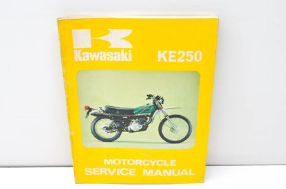 OEM Kawasaki 99931-501-01 Service Manual KE250B
