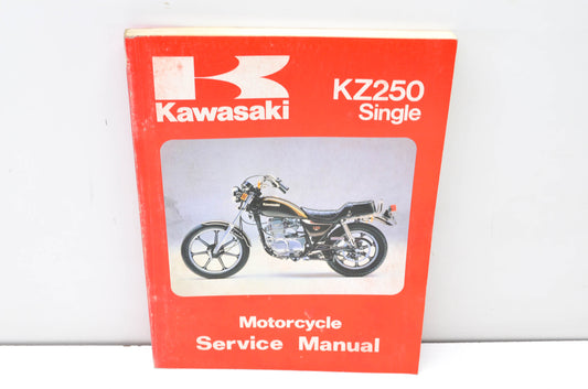 OEM Kawasaki 99924-1023-04 Service Manual KZ250D/G/L/W