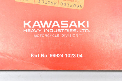 OEM Kawasaki 99924-1023-04 Service Manual KZ250D/G/L/W