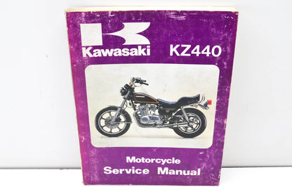 OEM Kawasaki 99924-1022-03 Service Manual KZ440A/B/D/G