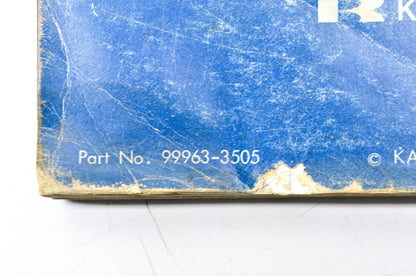 OEM Kawasaki Invader SS340-A2 & SS440-A2 Snowmobile Shop Manual