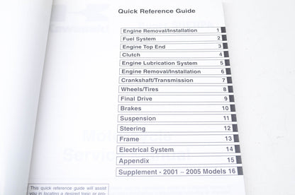 OEM Kawasaki 99924-1250-06 Service Manual KL250G NOS