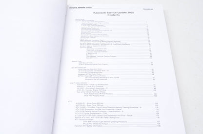 OEM Kawasaki K-Tech Training Service Update 2005