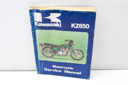 OEM Kawasaki 99924-1007-03 Service Manual KZ650