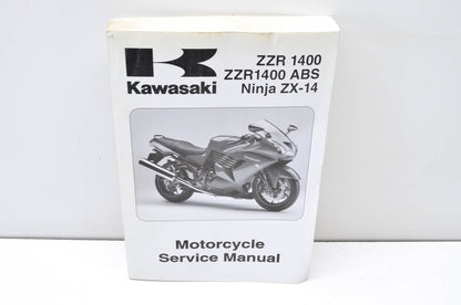 OEM Kawasaki 99924-1362-01 Service Manual ZX1400A/B NOS