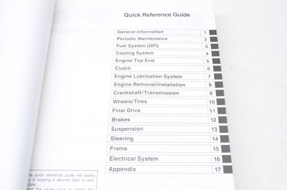 OEM Kawasaki 99924-1362-01 Service Manual ZX1400A/B NOS