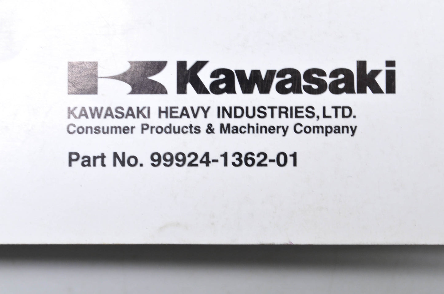 OEM Kawasaki 99924-1362-01 Service Manual ZX1400A/B NOS