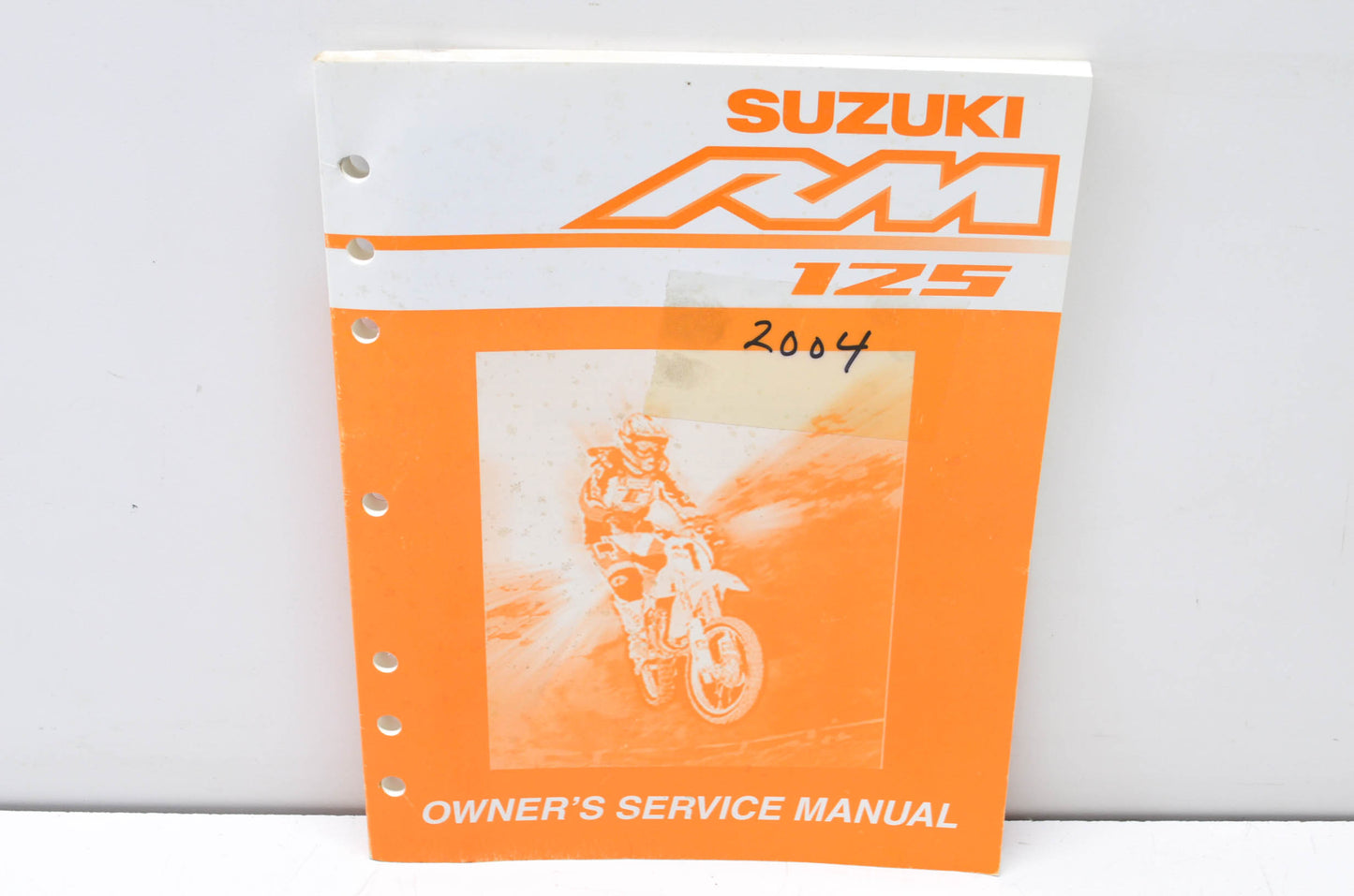 OEM Suzuki 99011-36F53-03A Owner's & Service Manual RM125K4 20