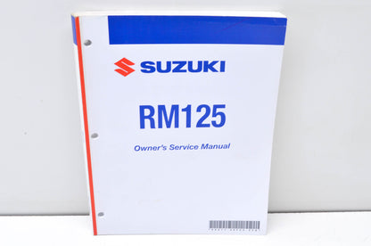OEM Suzuki 99011-36F55-03A Owner's & Service Manual RM125K6 20