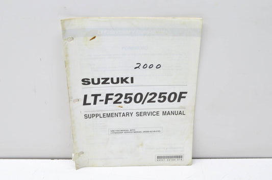 OEM Suzuki 99501-42140-01E LT-F250/250F Supplementary Service Manual