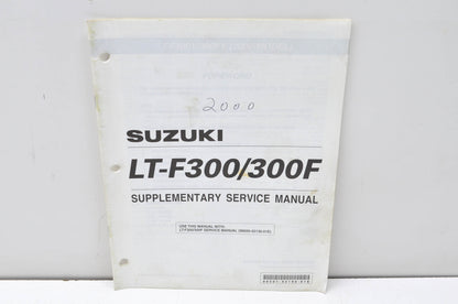 OEM Suzuki 99501-42190-01E LTF300/300F Supplementary Service Manual