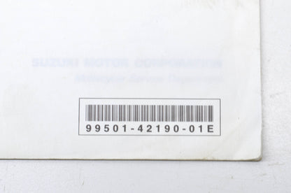 OEM Suzuki 99501-42190-01E LTF300/300F Supplementary Service Manual