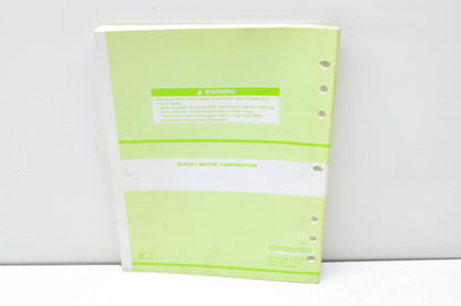 OEM Suzuki 99011-37F51-03A Owner's & Service Manual RM250K2 20