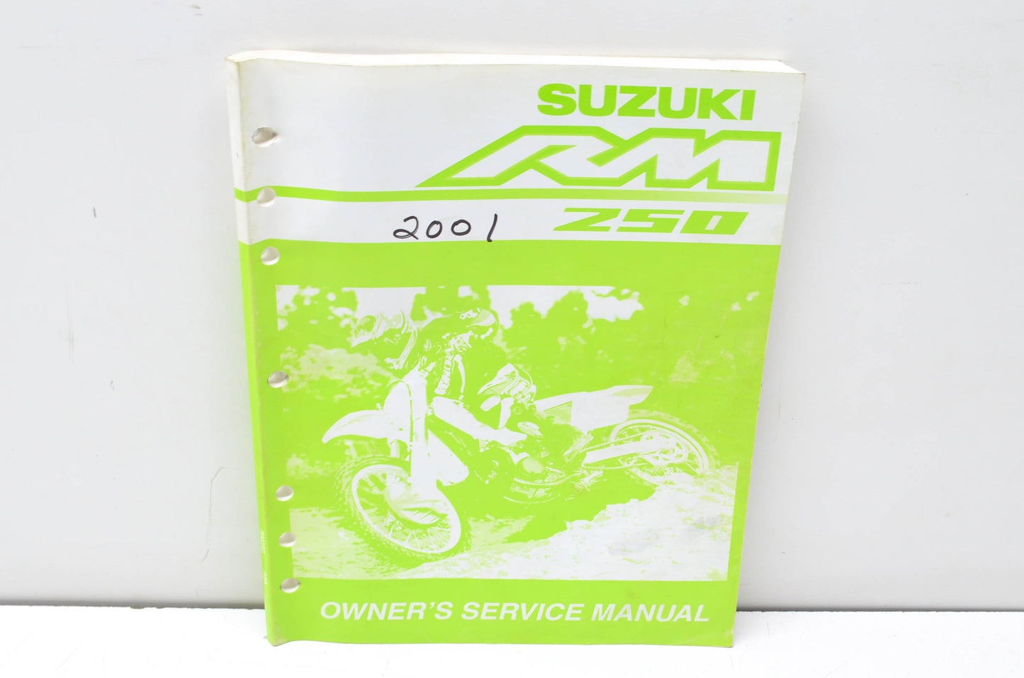 OEM Suzuki 99011-37F50-03A Owner's & Service Manual RM250K1 20