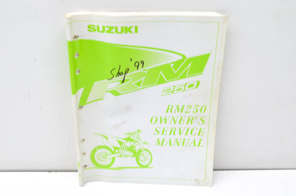 OEM Suzuki 99011-37E53-03A Owner's Manual RM250X 1999