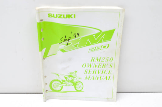 OEM Suzuki 99011-37E53-03A Owner's Manual RM250X 1999
