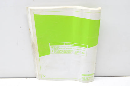 OEM Suzuki 99011-37E53-03A Owner's Manual RM250X 1999