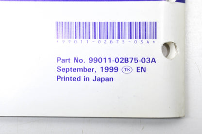 OEM Suzuki 99011-02B75-03A Owner's Manual RM80Y 2000
