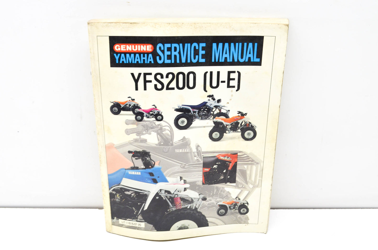 OEM Yamaha LIT-11616-07-20 YFS200U-S 'BLASTER' Service Manual