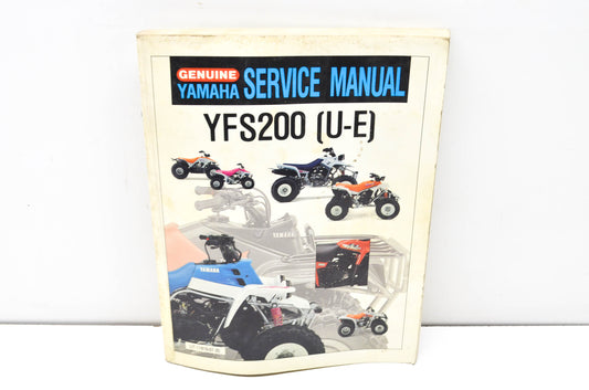 OEM Yamaha LIT-11616-07-20 YFS200U-S 'BLASTER' Service Manual