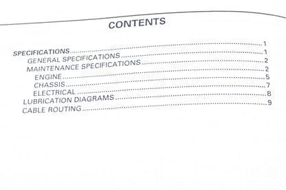 OEM Yamaha YFM600 Grizzly Service Manual