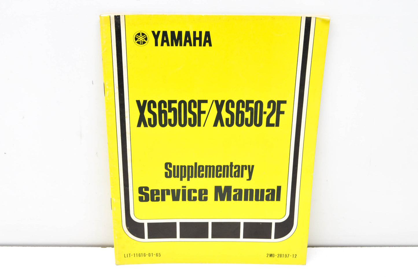 OEM Yamaha LIT-11616-01-65 XS650SF/XS650-2F Supplementary Service Manual NOS