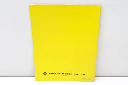 OEM Yamaha LIT-11616-01-65 XS650SF/XS650-2F Supplementary Service Manual NOS