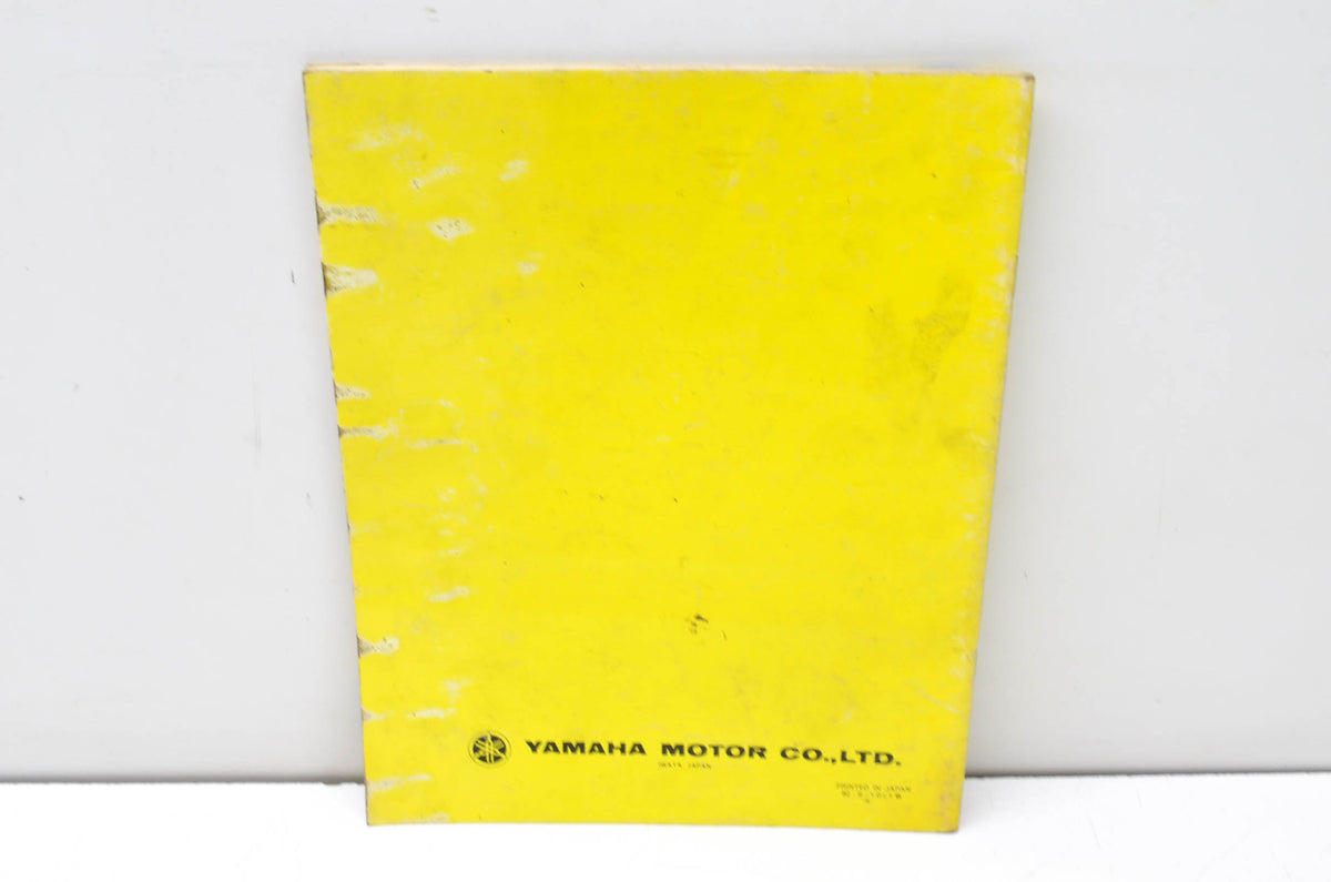 OEM Yamaha LIT-11626-03-70 PW80K Owner's Manual