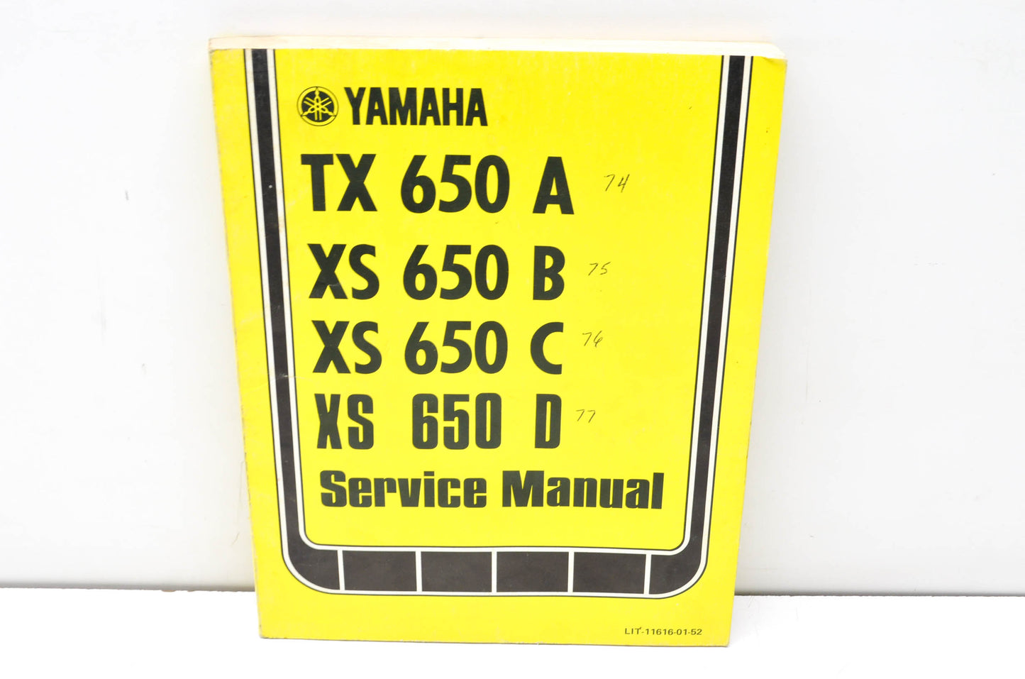 OEM Yamaha TX650A, XS650B, XS650C, XS650DService Manual