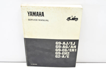OEM Yamaha G9-AJ/EJ,G9-AG/AH, G9-EG/EH1, G9-EH2, G2-A/E Service Manual