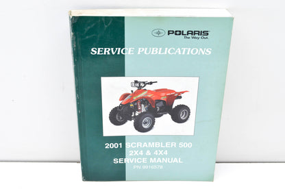 OEM Polaris 9916578 Service Manual 01 Scrambler